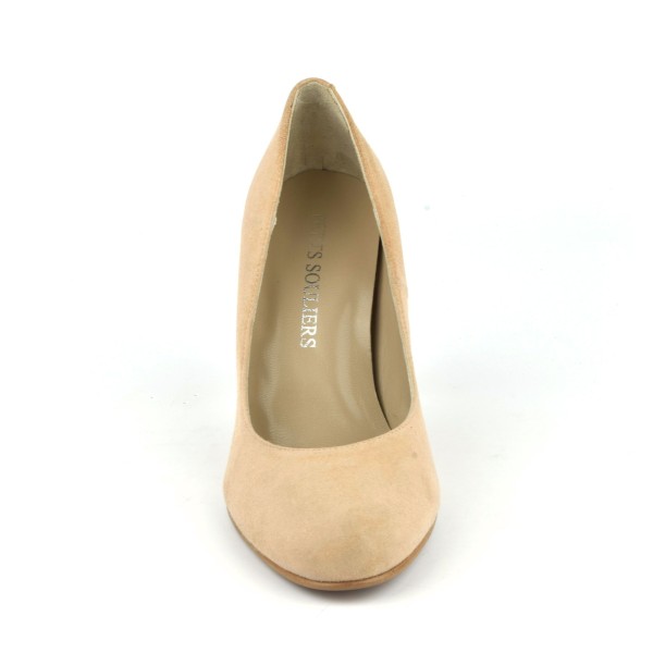 Nude Wildleder Pumps F96559 Brenda Zaro