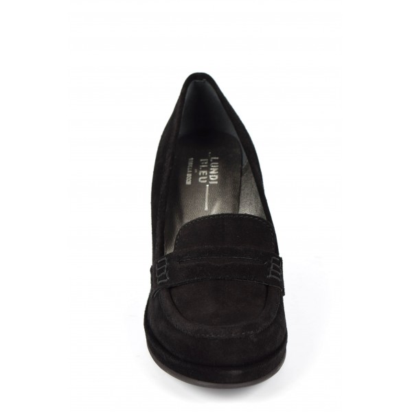 Chaussures à Talons Bas En Daim - Marque "K", Pointure UK 5, Occasion (état à Vérifier)