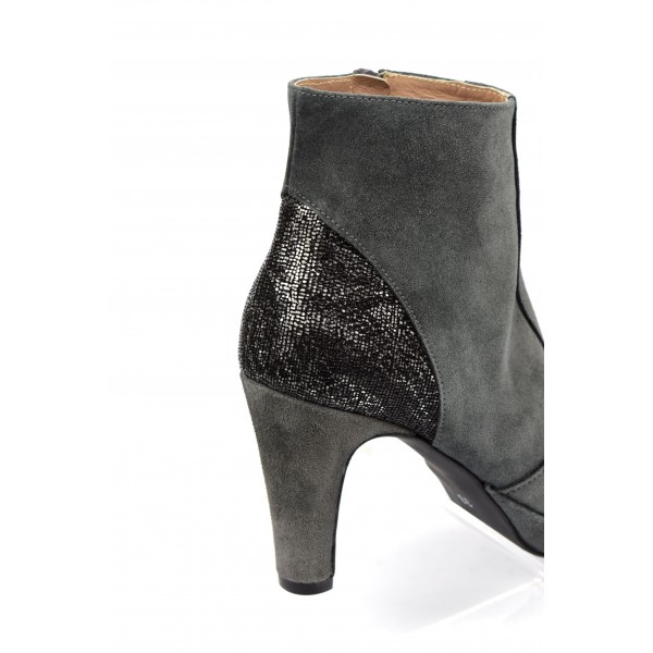 Bottines BCBGeneration Talon Haut Pailletées - Pointure 8.5 US, Cuir Daim Beige/or - Neuf Avec Défauts Mineurs