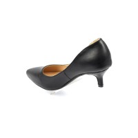 Escarpins femmes petites pointures, talons 5 cm, noires, Oxana