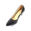 Escarpins femmes petites pointures, talons 5 cm, noires, Oxana