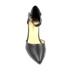 Escarpins petites pointures, brides, talons 7.5 cm, noires, Rifa