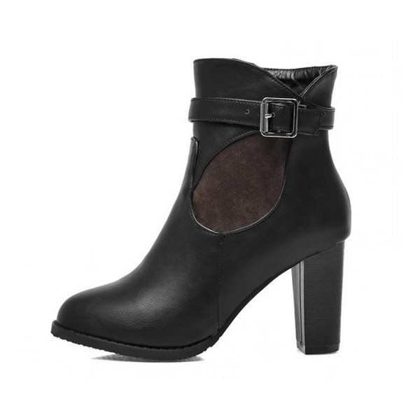 Bottines femmes noires petites pointures Yona