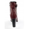 Bottines femmes bordeaux petites pointures Yona