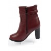 Bottines femmes bordeaux petites pointures Yona