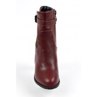 Bottines femmes bordeaux petites pointures Yona