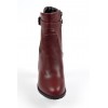 Bottines femmes bordeaux petites pointures Yona