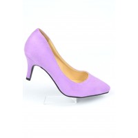 Escarpins, petites pointures, talons 7 cm, mauve lila, Naline