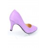 Escarpins, petites pointures, talons 7 cm, mauve lila, Naline