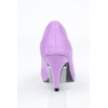 Escarpins, petites pointures, talons 7 cm, mauve lila, Naline