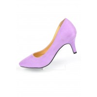 Escarpins, petites pointures, talons 7 cm, mauve lila, Naline