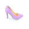 Escarpins, petites pointures, talons 9 cm, mauve lila, Sidji