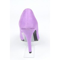 Escarpins, petites pointures, talons 9 cm, mauve lila, Sidji