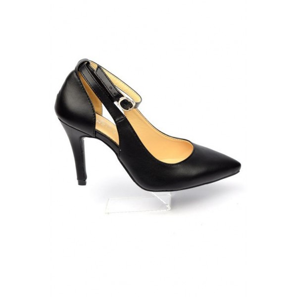Escarpins Femme Impeccables En Cuir Noir - Taille 40 - Occasion Parfait état