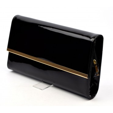 Pochette Vancouver vernis noire