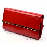 Pochette Vancouver vernis rouge