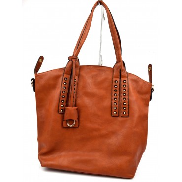 Sac SHOPPING  Stockhom Cognac