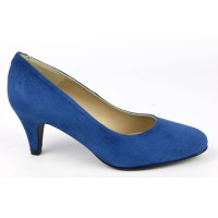 Escarpins Daim Brenda Zaro, bleu roi clair, talon 6.5 cm, Delfina, F96136