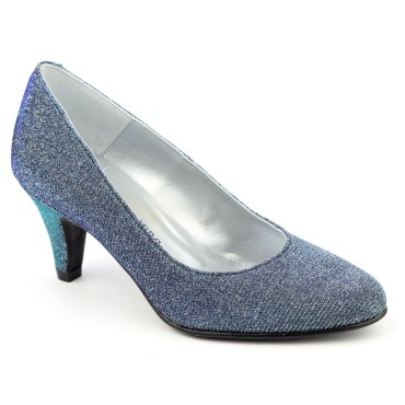 Buy Girls Sparkly Shoes With Heels - Blue - Fabulous Bargains Galore