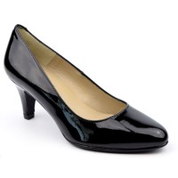 Chaussure, escarpins, femme petite pointure, F96136, Brenda Zaro, noir, vue diagonale