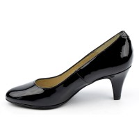 Chaussure, escarpins, femme petite pointure, F96136, Brenda Zaro, noir, vue profil intérieur