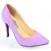 Escarpins, petites pointures, talons 9 cm, mauve lila, Sidji