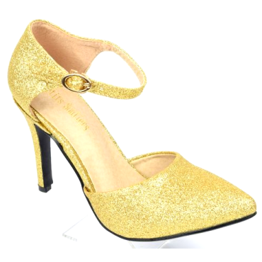 Summer Fashion Sandals Women Sexy PU 7CM Thin Heels Buckle Strap Rhinestone  Dress Women's Shoes Gold Women Pumps - AliExpress