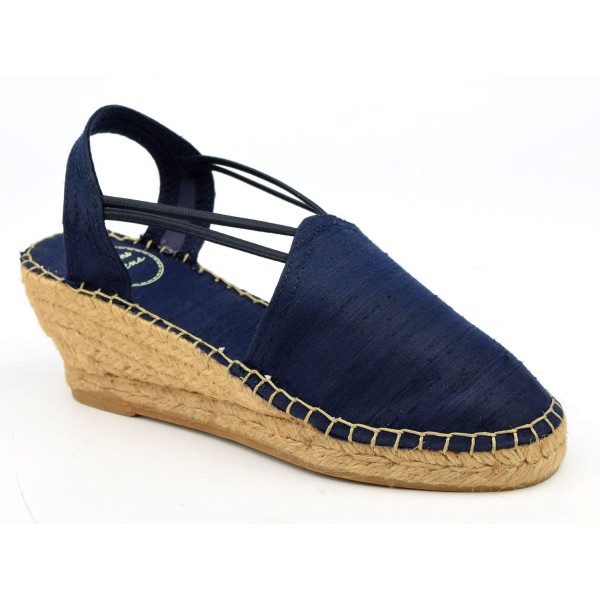 Silk sales espadrilles wedges