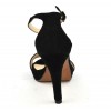 Chaussures de soirée petites pointures, cuir daim noir, 614, Dansi Spain