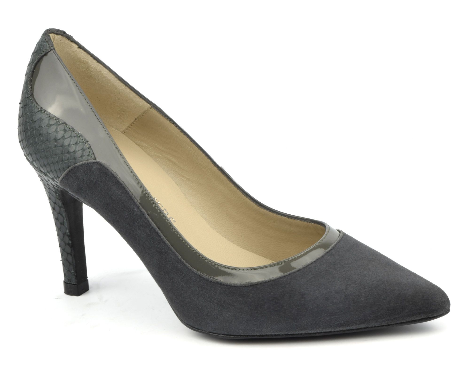 escarpin gris