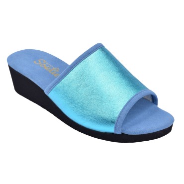 Pantuflas Fancy feet (LV azul)
