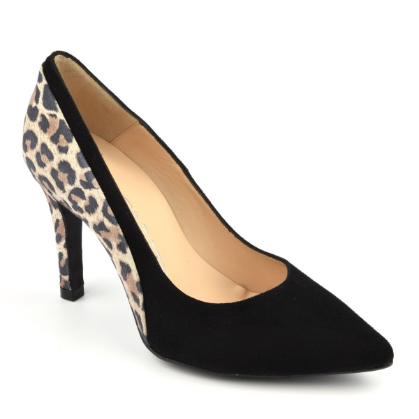 Escarpins Zara - Pointure 39 - Suédine Noire - Occasion En Très Bon état