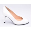 Chaussure, escarpins, femme petite pointure, F96559, Brenda Zaro, blanc, vue profil