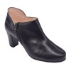 Chaussure, low boots, femme petite pointure, F1764, Brenda Zaro, noir, vue diagonale