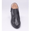 Chaussure, low boots, femme petite pointure, F1764, Brenda Zaro, noir, vue avant