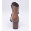 Bottines Cuir Lisse Taupe, 5185, Plumers