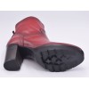 Chaussure, bottines, femme petite pointure, 5151, Plumers, rouge, vue couchée semelle