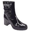 Chaussure, bottines, femme petite pointure, 5151, Plumers, noir, vue diagonale