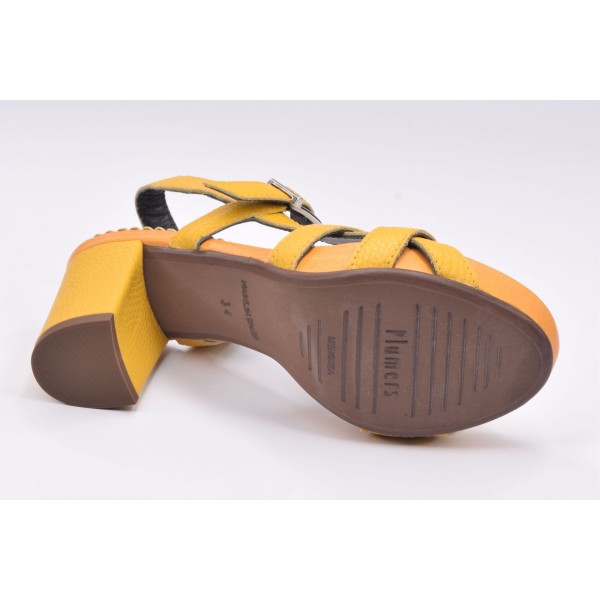 Sandales Femme Jaune Moutarde - Taille 5 - Neuves Sans Emballage