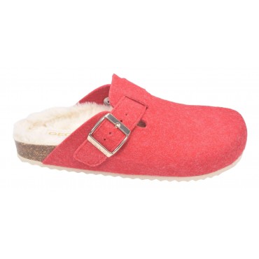 Chaussons rouges Femme Pointure 35 - Geox
