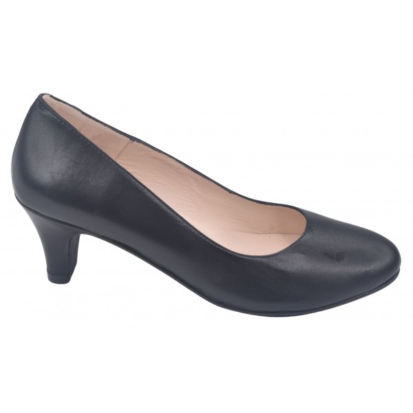 Décolleté Con Tacco A Zeppa Clarks Olivette Pearl - Tomaia In Pelle Nera, Plantare Ultimates Comfort, Fascia Larga 7 - Eleganza E Comodità Per L'ufficio
