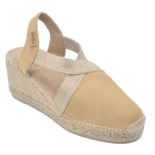 Espadrilles Daim Camel Tona Toni Pons Petits Souliers