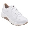 Baskets, Cuir Lisse Blanc, 225722, Piesanto, femme petites pointures 33 34 35