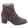 Bottines, Cuir Suédine Imprimé Jaguar, 245445, Piesanto, femme petite pointure 33 34