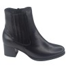 Bottines Elastique, Cuir Lisse Noir, 245447, Piesanto, femme petite pointure 33 34