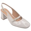 Escarpins Mi-Saison, Cuir Verni Beige, 34254, Mella Italie, femme 32 33 34 35