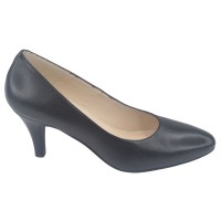 Escarpins Cuir Lisse Noir, Niza, Mella, chaussure femme petite pointure