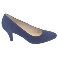 Escarpins Daim Bleu Marine, Niza, Mella, chaussure femme petites pointures