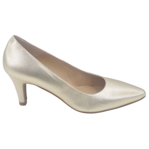 Escarpins Cuir Lisse Or, Lyon, Mella, chaussure mariage, mariée, petite taille Escarpins Cuir Lisse Or, Lyon, Mella, chaussure mariage, mariée, petite taille