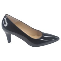 Escarpins Cuir Verni Noir, Lyon, Mella, chaussures soirée, petites pointures